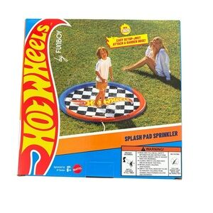 New 2025 Hot Wheels by Funboy Splash Pad Sprinkler